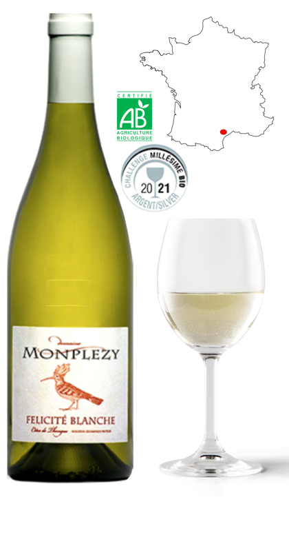 Félicité Blanche 2024, Domaine Monplezy