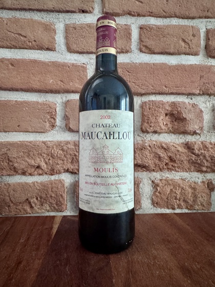 Moulis : Château Maucaillou 2002