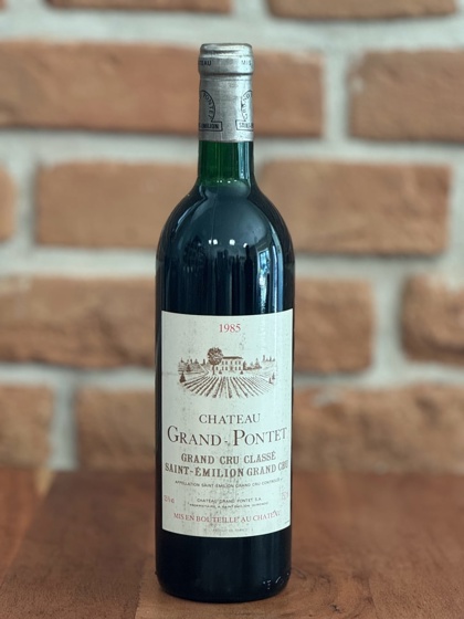 Château Grand Pontet 1985, Saint Emilion Grand Cru Classé