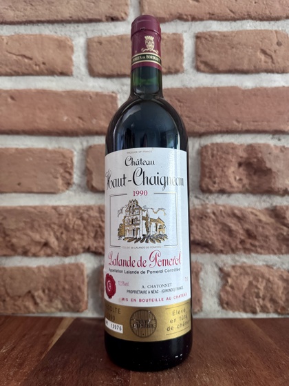 Lalande de Pomerol : Château Haut Chaigneau 1990