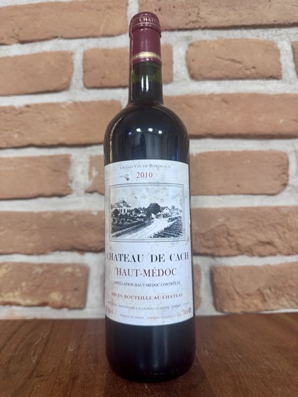 Haut-Médoc : Château de Cach 2010
